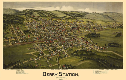 Picture of DERRY PENNSYLVANIA - MOYER 1900 