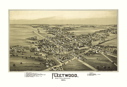 Picture of FLEETWOOD PENNSYLVANIA - FOWLER 1893 