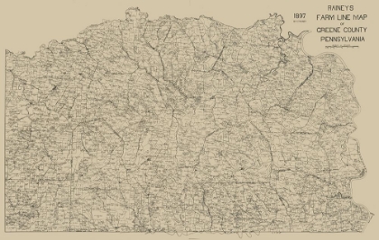 Picture of GREENE COUNTY PENNSYLVANIA - RAINEY 1897