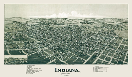 Picture of INDIANA PENNSYLVANIA - FOWLER 1900 