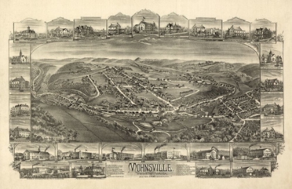 Picture of MOHNSVILLE PENNSYLVANIA - BAILEY 1898 