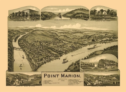 Picture of POINT MARION PENNSYLVANIA - FOWLER 1902 