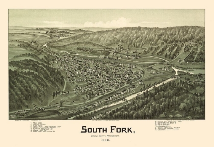 Picture of SOUTH FORK PENNSYLVANIA - FOWLER 1900 