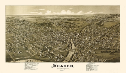 Picture of SHARON PENNSYLVANIA - FOWLER 1901 