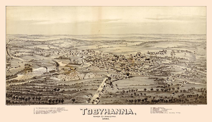 Picture of TOBYHANNA PENNSYLVANIA - FOWLER 1891 