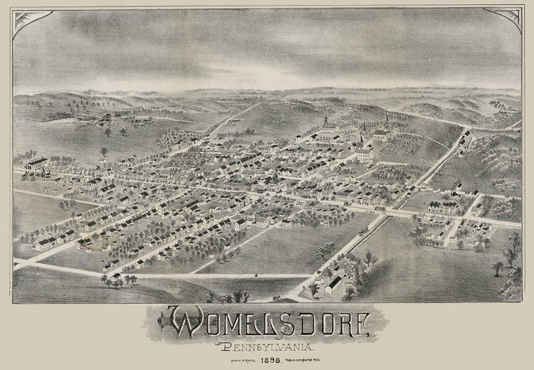 Picture of WOMELSDORF PENNSYLVANIA - MOYER 1898 