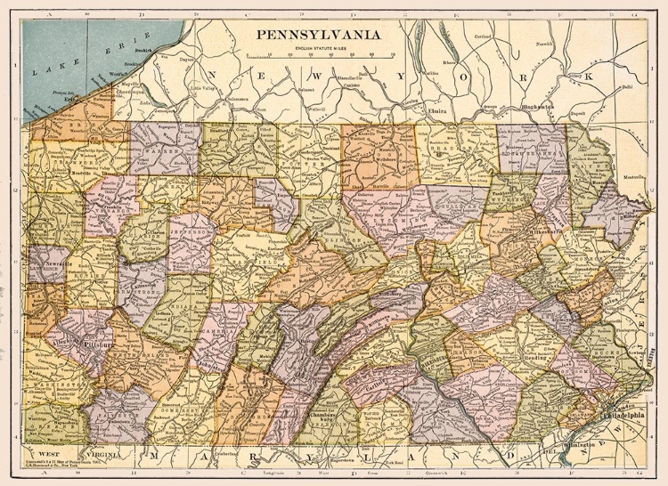 Picture of PENNSYLVANIA - HAMMOND 1903 