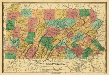 Picture of PENNSYLVANIA - FINLEY 1829 
