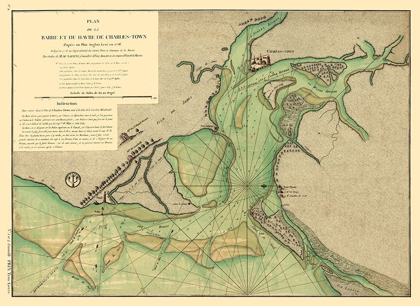 Picture of CHARLESTON SOUTH CAROLINA - SARTINE 1778 