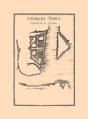 Picture of CHARLES TOWN SOUTH CAROLINA -1780