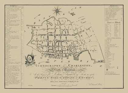 Picture of CHARLESTON SOUTH CAROLINA - PETRIE 1790 