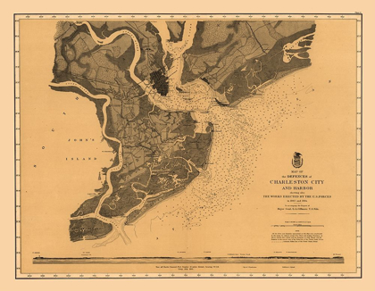 Picture of CHARLESTON DEFENSES - US ARMY 1860 