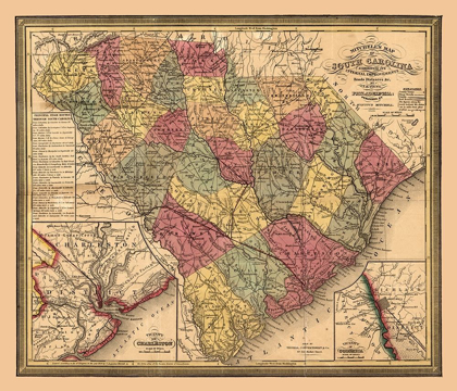 Picture of SOUTH CAROLINA - MITCHELL 1849 