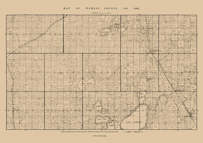 Picture of HAMLIN COUNTY SOUTH DAKOTA - ABBOTT 1897 