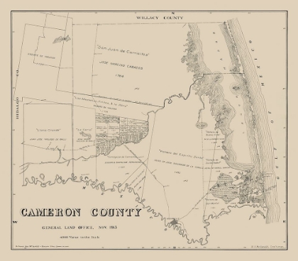 Picture of CAMERON COUNTY TEXAS - GILES 1913 