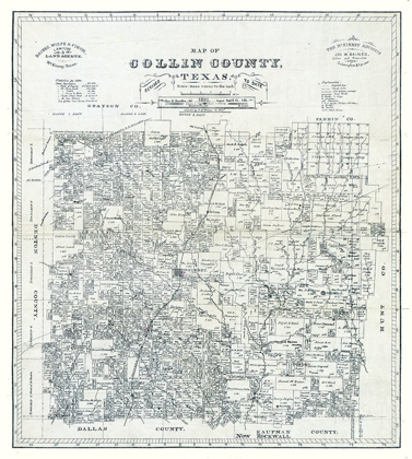 Picture of COLLIN COUNTY TEXAS - GAST 1881 