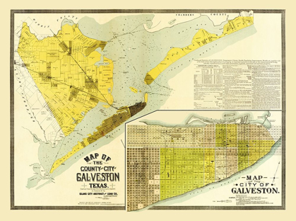 Picture of GALVESTON TEXAS -1891