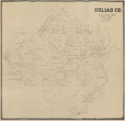 Picture of GOLIAD COUNTY TEXAS -1896