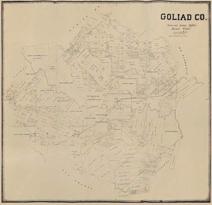 Picture of GOLIAD COUNTY TEXAS -1896