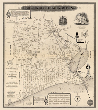 Picture of JEFFERSON COUNTY TEXAS - HIGGINS 1898 