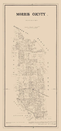 Picture of MORRIS COUNTY TEXAS -WALSH 1880