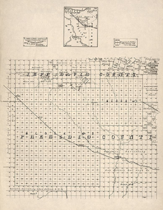 Picture of PRESIDIO COUNTY TEXAS - ABRAMS 1894 