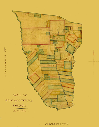 Picture of SAN AUGUSTINE COUNTY TEXAS -1839