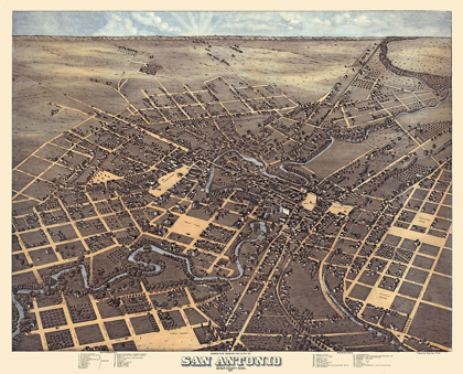 Picture of SAN ANTONIO TEXAS - KOCH 1873 