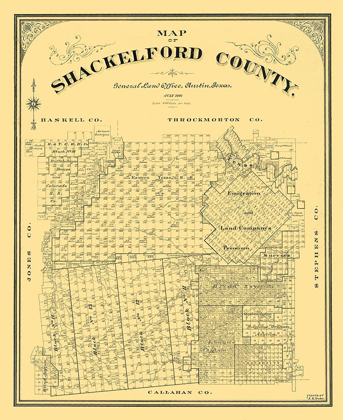 Picture of SHACKELFORD COUNTY TEXAS - DUKE 1901 