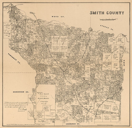 Picture of SMITH COUNTY TEXAS - WILDORT 1905 