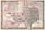 Picture of TEXAS COUNTIES - GAMBLE 1876 