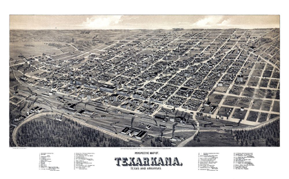 Picture of TEXARKANA TEXAS - WELLGE 1888 