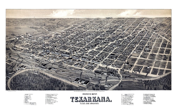 Picture of TEXARKANA TEXAS - WELLGE 1888 