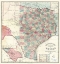 Picture of TRAVELLERS MAP TEXAS - PRESSLER 1867 