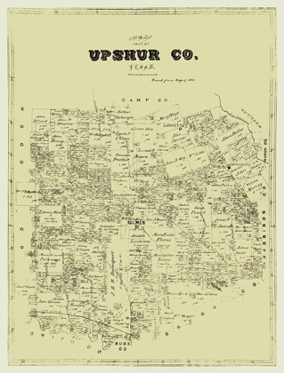 Picture of UPSHUR COUNTY TEXAS -1873