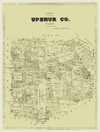 Picture of UPSHUR COUNTY TEXAS -1873