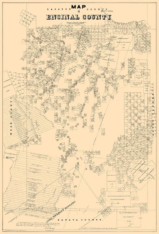 Picture of ENCINAL, WEBB  TEXAS - WALSH 1879 