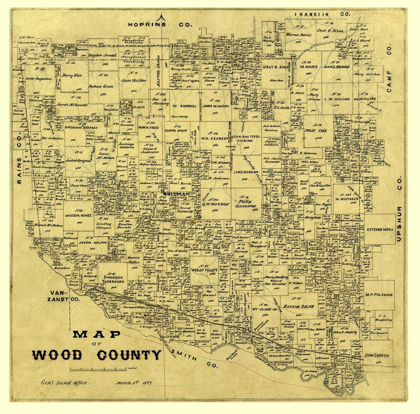 Picture of WOOD COUNTY TEXAS -1877