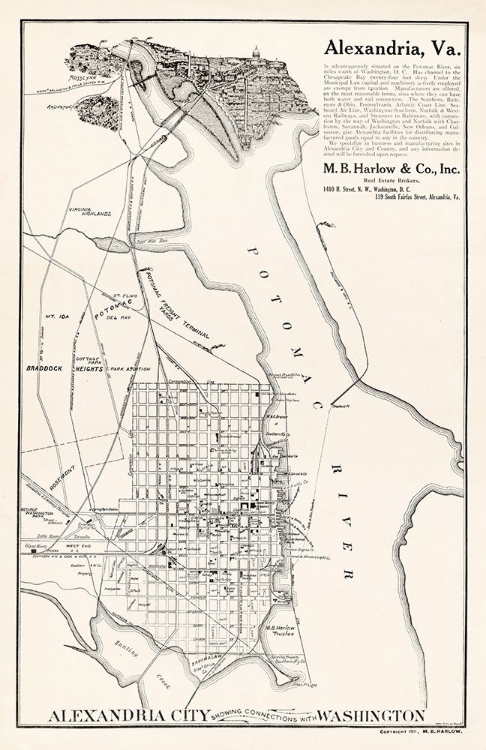 Picture of ALEXANDRIA VIRGINIA - HARLOW 1911