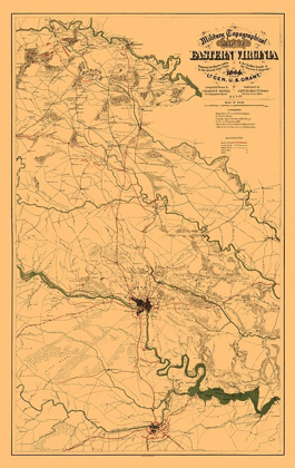 Picture of EASTERN VIRGINIA - SHOLL 1864