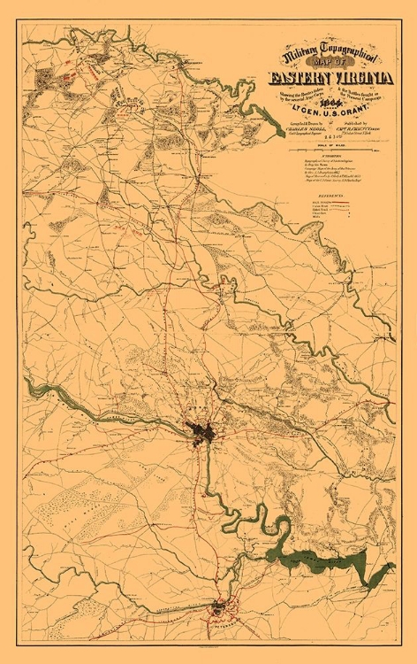 Picture of EASTERN VIRGINIA - SHOLL 1864
