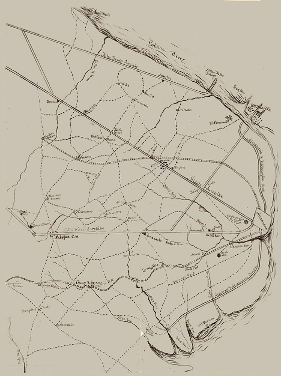 Picture of FAIRFAX VIRGINIA - 1861