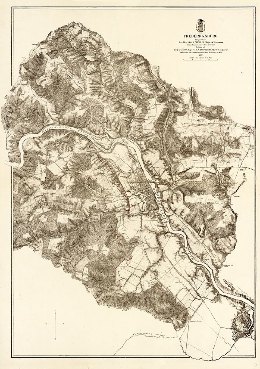 Picture of FREDERICKSBURG VIRGINIA - MILCHER 1867