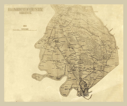 Picture of HENRICO COUNTY VIRGINIA - 1862