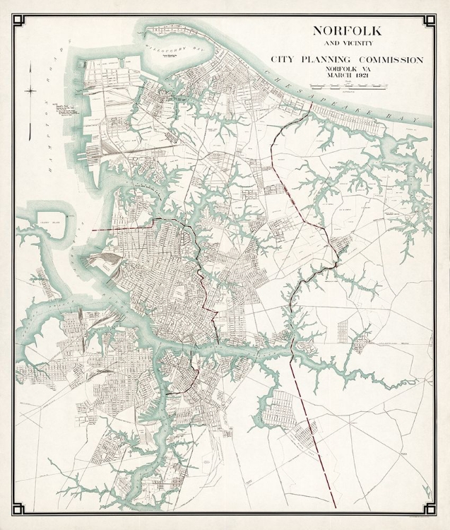 Picture of NORFOLK VIRGINIA - 1921