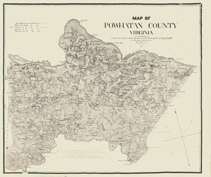 Picture of POWHATAN COUNTY VIRGINIA - CAMPBELL 1864