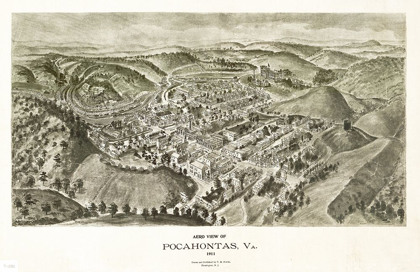 Picture of POCAHONTAS VIRGINIA - FOWLER 1911