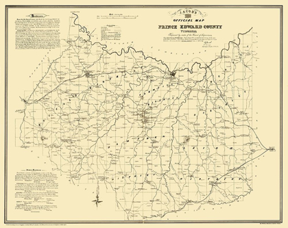 Picture of PRINCE EDWARD COUNTY VIRGINIA - JACOB 1879