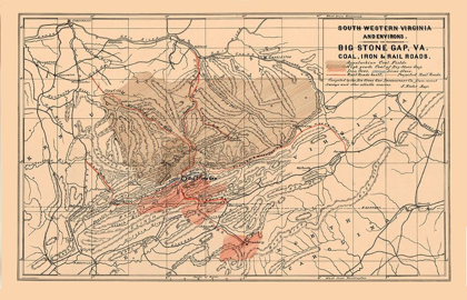 Picture of SOUTH WESTERN VIRGINIA - NADER 1892