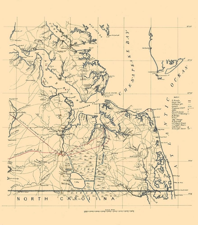 Picture of SOUTHEASTERN VIRGINIA 1862